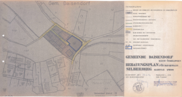 Bebauungsplan Silberberg I mit Änderungen