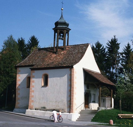 Ältere Aufnahme der Kapelle St. Martin